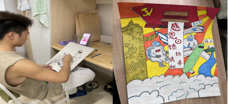 社會(huì)服務(wù)系開展“誠信、感恩、勵(lì)志”主題繪畫活動(dòng)