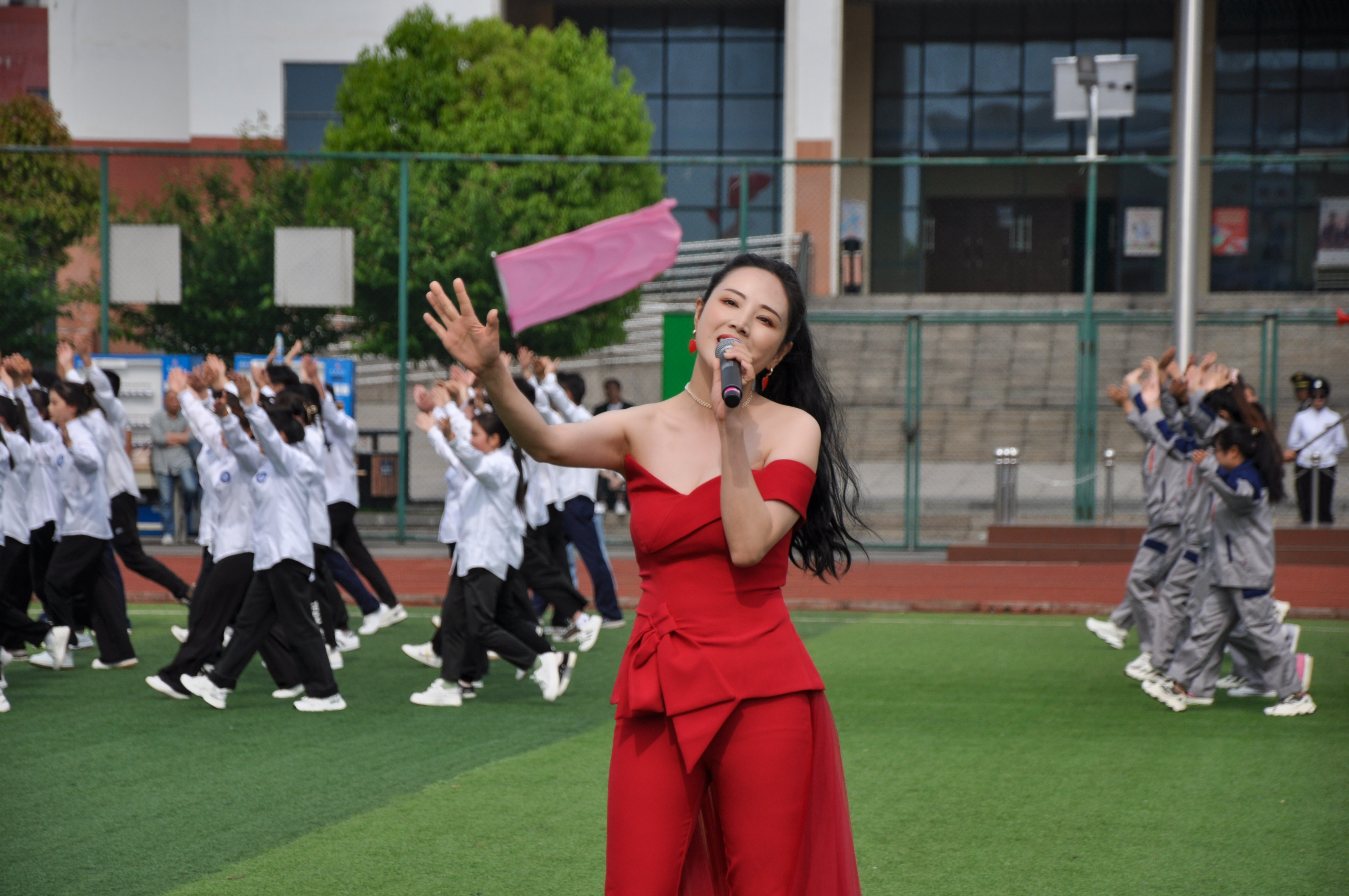 第二屆校園文化藝術(shù)節(jié)、第三屆田徑運動會開幕式